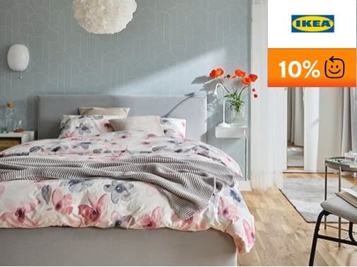 IKEA 10% επιστροφή με ΠΙΣΤΩΤΙΚΕΣ κάρτες Eurobank