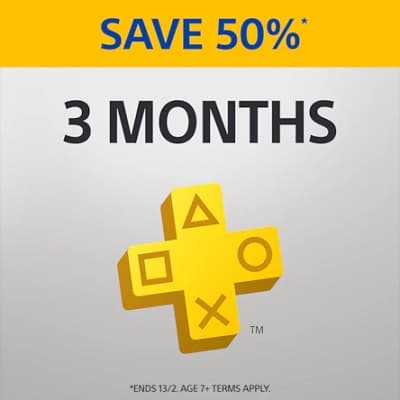 PlayStation Plus 3μηνη συνδρομή -- PS Store  [μόνο για όσους δεν έχουν ενεργή συνδρομή]