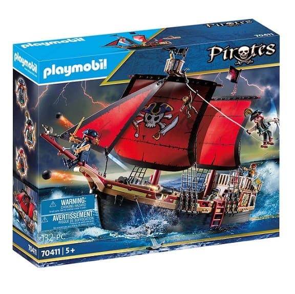 Playmobil Pirates Πειρατική Ναυαρχίδα (70411) με 56.58€ στο Amazon