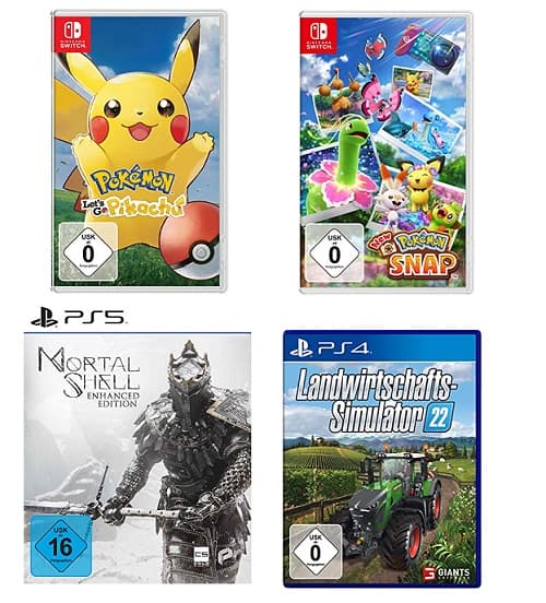 2+1 Δώρο σε επιλεγμένα Video Games @ amazon.de