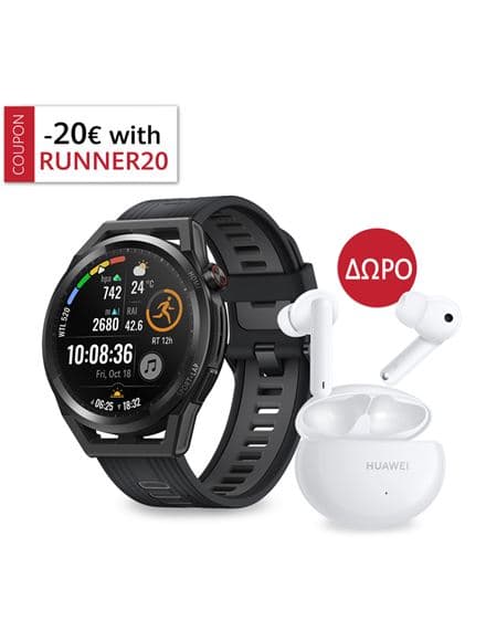 Huawei watch GT runner + Huawei FreeBuds 4i