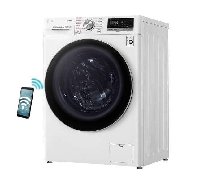 LG F4WV508S1E πλυντήριο 8kg  449€
