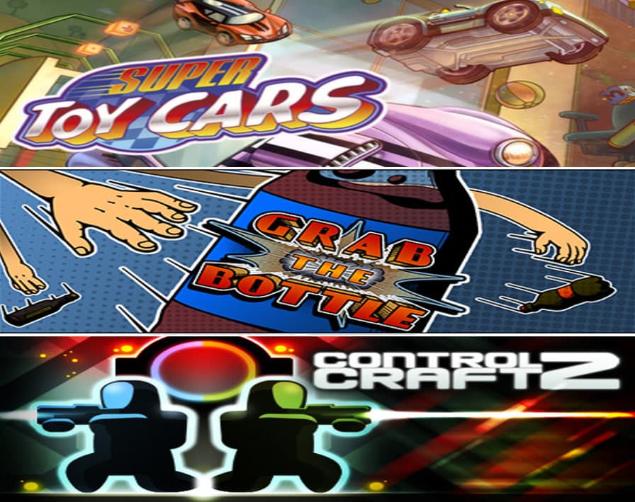 Δωρεάν 3 παιχνίδια για PC τα: Super Toy Cars, Control Craft 2 και Grab the Bottle, από Indiegala