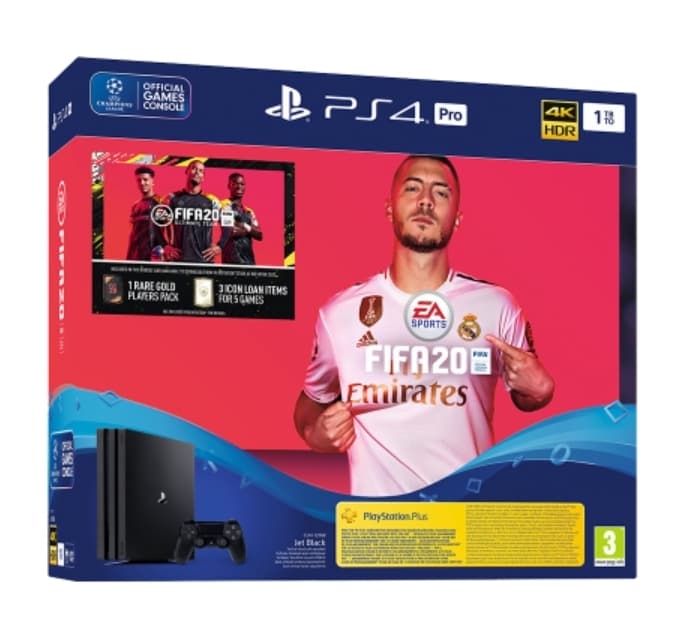 Sony Playstation 4 Pro 1TB + FIFA 20