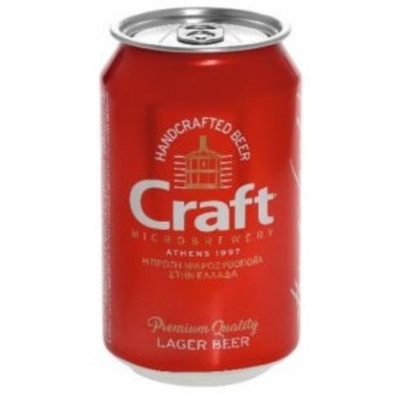 CRAFT Μπύρα Lager Κουτί 330ml