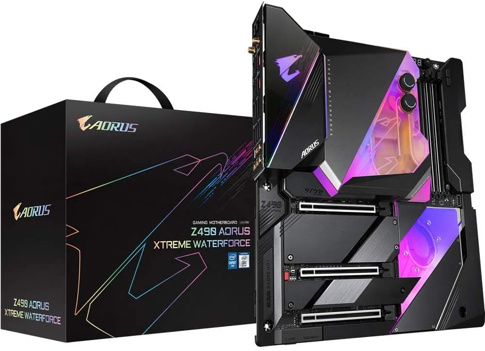 Gigabyte Z490 Aorus Xtreme Waterforce Motherboard Extended ATX με Intel 1200 Socket