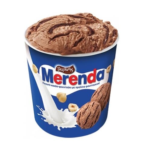 Merenda παγωτό 480gr 850ml 1+1 δώρο