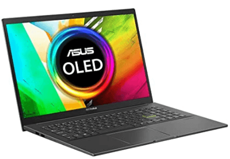 ASUS Vivobook 15 M513UA 15.6 Inch Full HD OLED Laptop, Black (AMD Ryzen 5-5500U, 8GB RAM, 512GB SSD, Backlit Keyboard, Windows 11), στα  561,51€