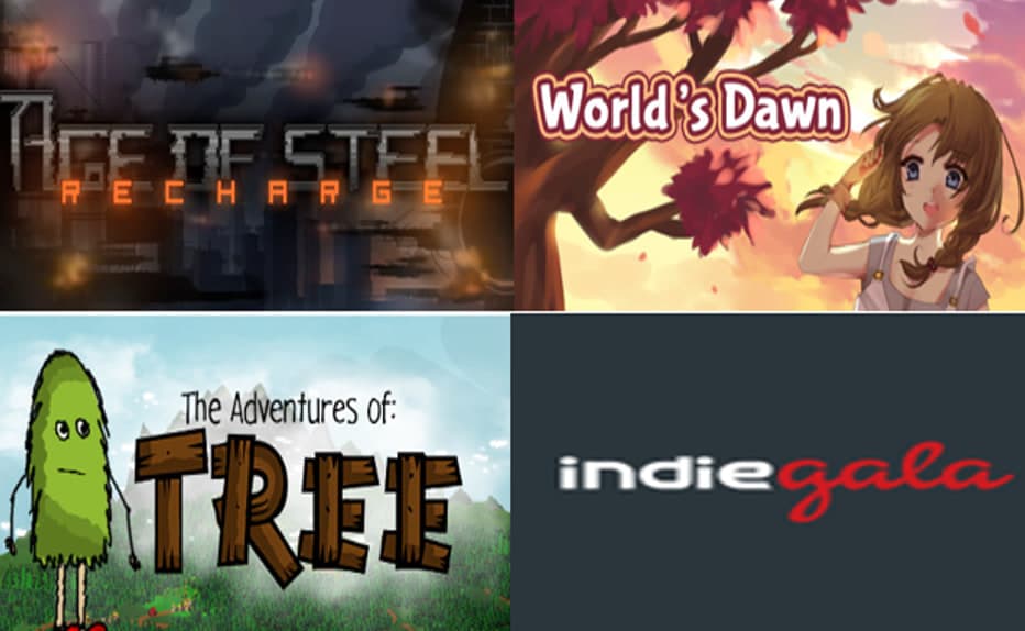 Δωρεάν 3 παιχνίδια για PC τα: Age of Steel: Recharge, World's Dawn και The Adventures of Tree, από Indiegala