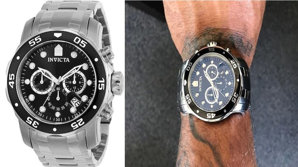 Invicta Pro Diver, SCUBA 0069 Men's Quartz Watch, 48 mm, στα 101,10€ και ο Invicta Pro Diver SCUBA 0072 Men's Quartz Watch, 48 mm στα 102€, Amazon.co.uk