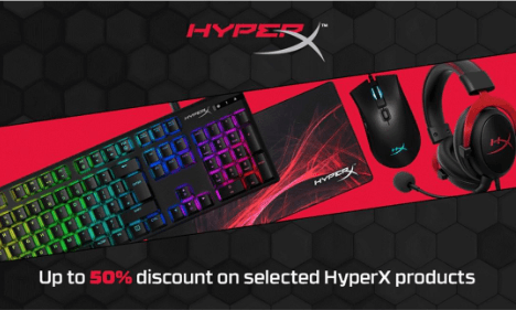Προσφορές σε HyperX προιόντα απο MSystems και άλλα καταστήματα