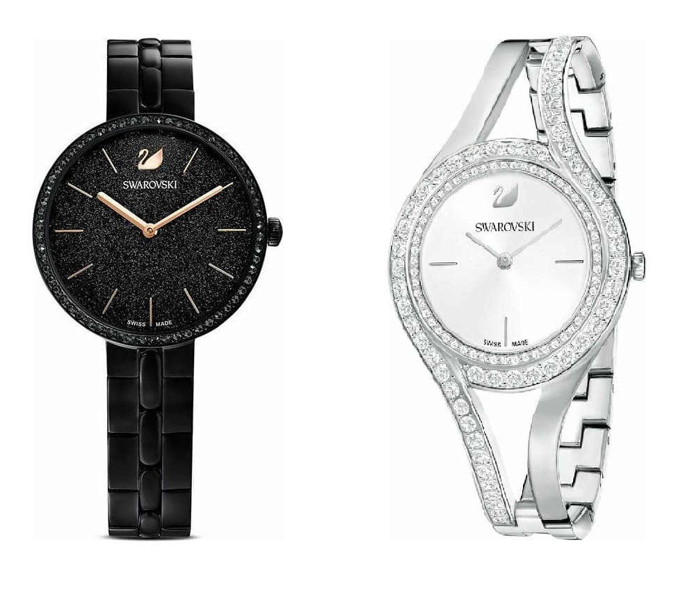 2 γυναικεία ρολόγια Swarovski σε προσφορά