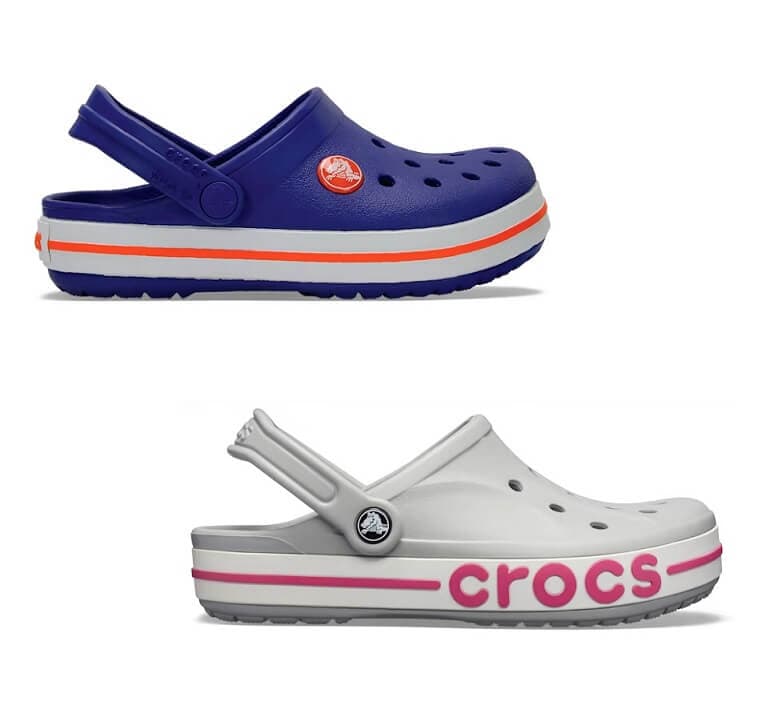 2 ζευγάρια Crocs με 40€