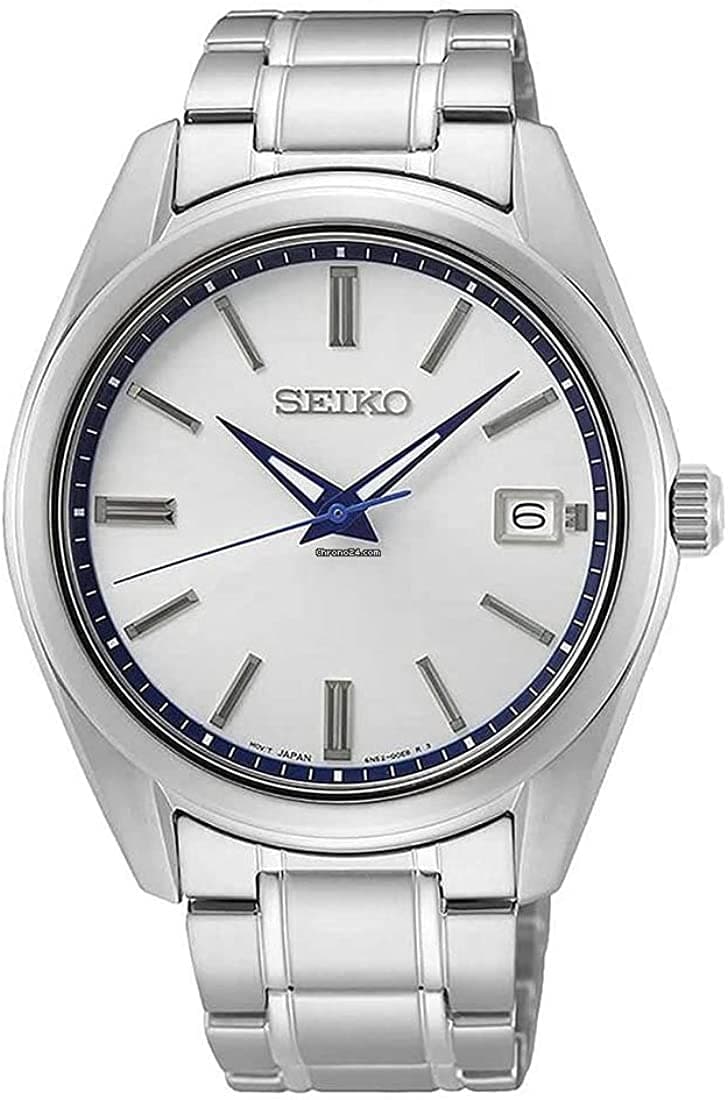 Seiko Mens Analogue Quartz Watch with Stainless Steel Strap SUR457P1 40,2mm, στα 130,71€, Amazon.co.uk