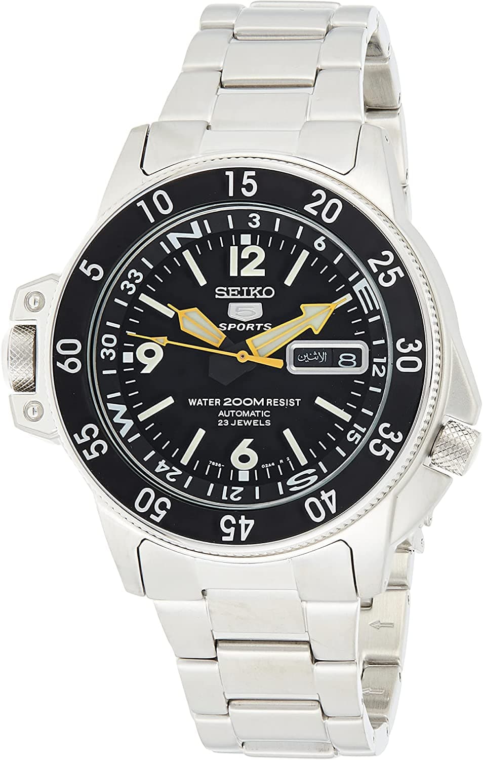 Seiko 5 Men's SKZ211K1 scuba diving Sports Stainless Steel Automatic Watch, στα 232,49€, Amazon.co.uk