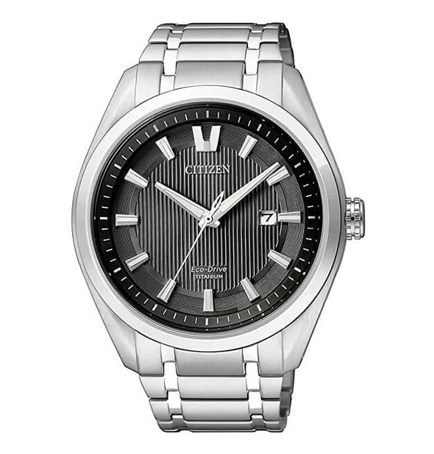 Citizen Eco-Drive Super Titanium AW1240-57E Men’s analog watch with Solar Energy, Luminous Hands-Indexes, 42mm, στα 153,47€, Amazon.fr