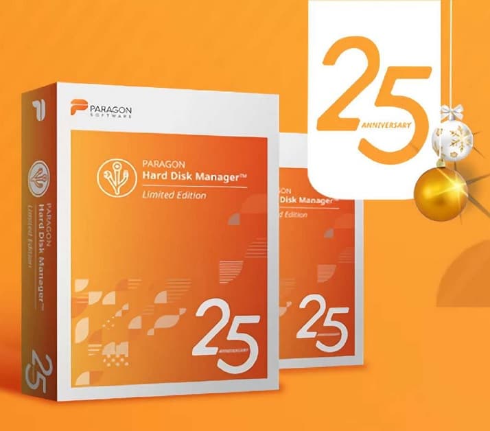 PARAGON Hard Disk Manager 25th Anniversary Limited Edition