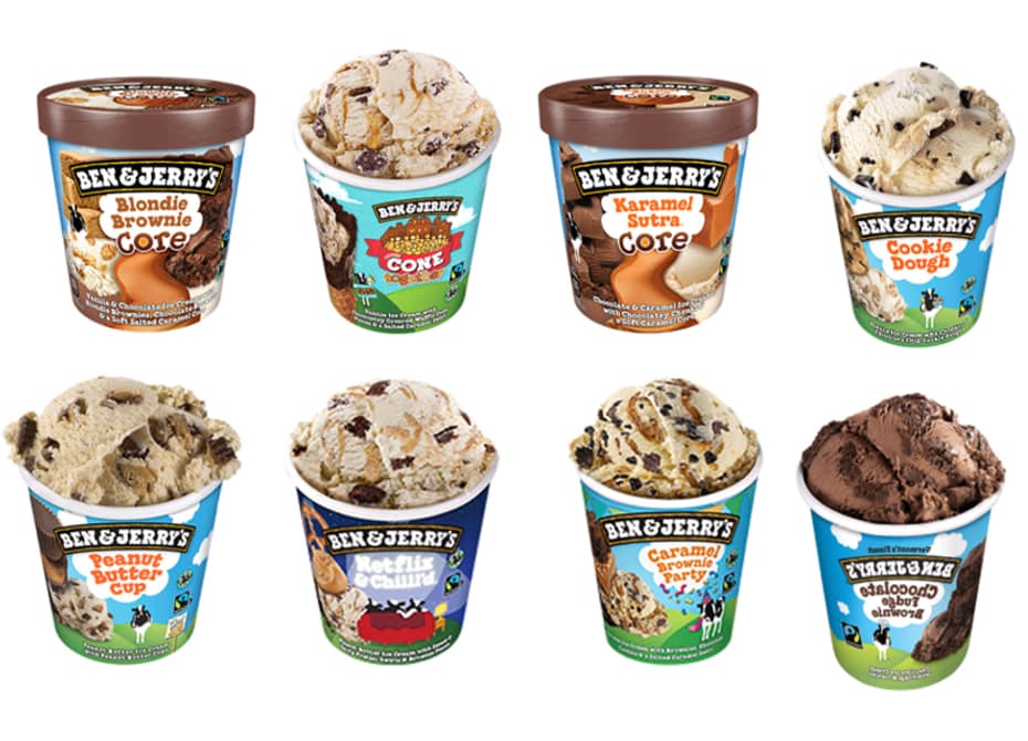 Όλα (8 γεύσεις) τα Παγωτά Ben &amp; Jerry’s 465ml, -40%, από τον ΚΡΗΤΙΚΟ