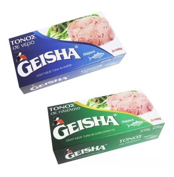 Τόνος Geisha 2x160g 1+1 δώρο
