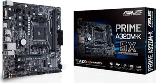 Asus Prime A320M-K Μητρική Η/Υ