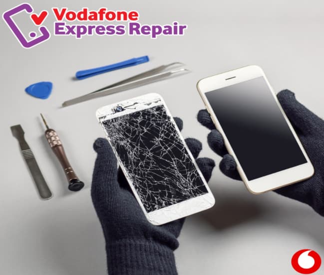 10% Έκπτωση στην υπηρεσία Vodafone Express Repair με κωδικό Thank you