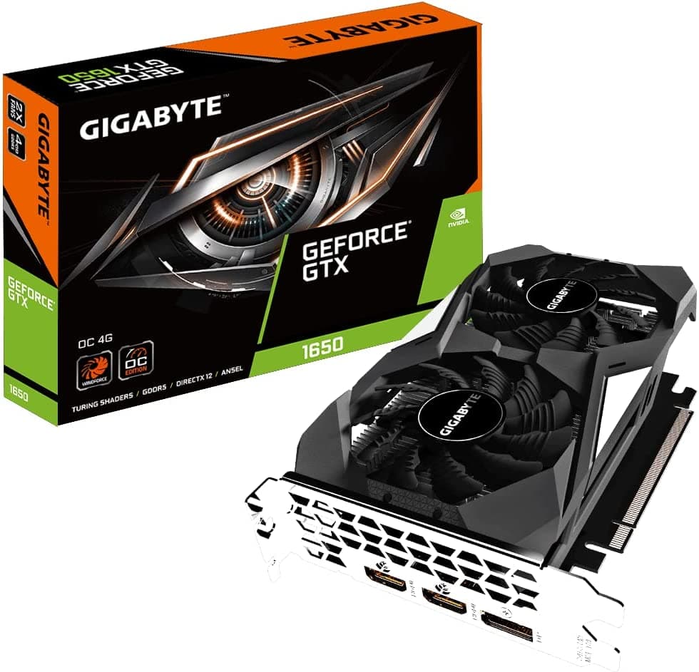 Gigabyte GeForce GTX 1650 4GB OC Κάρτα Γραφικών
