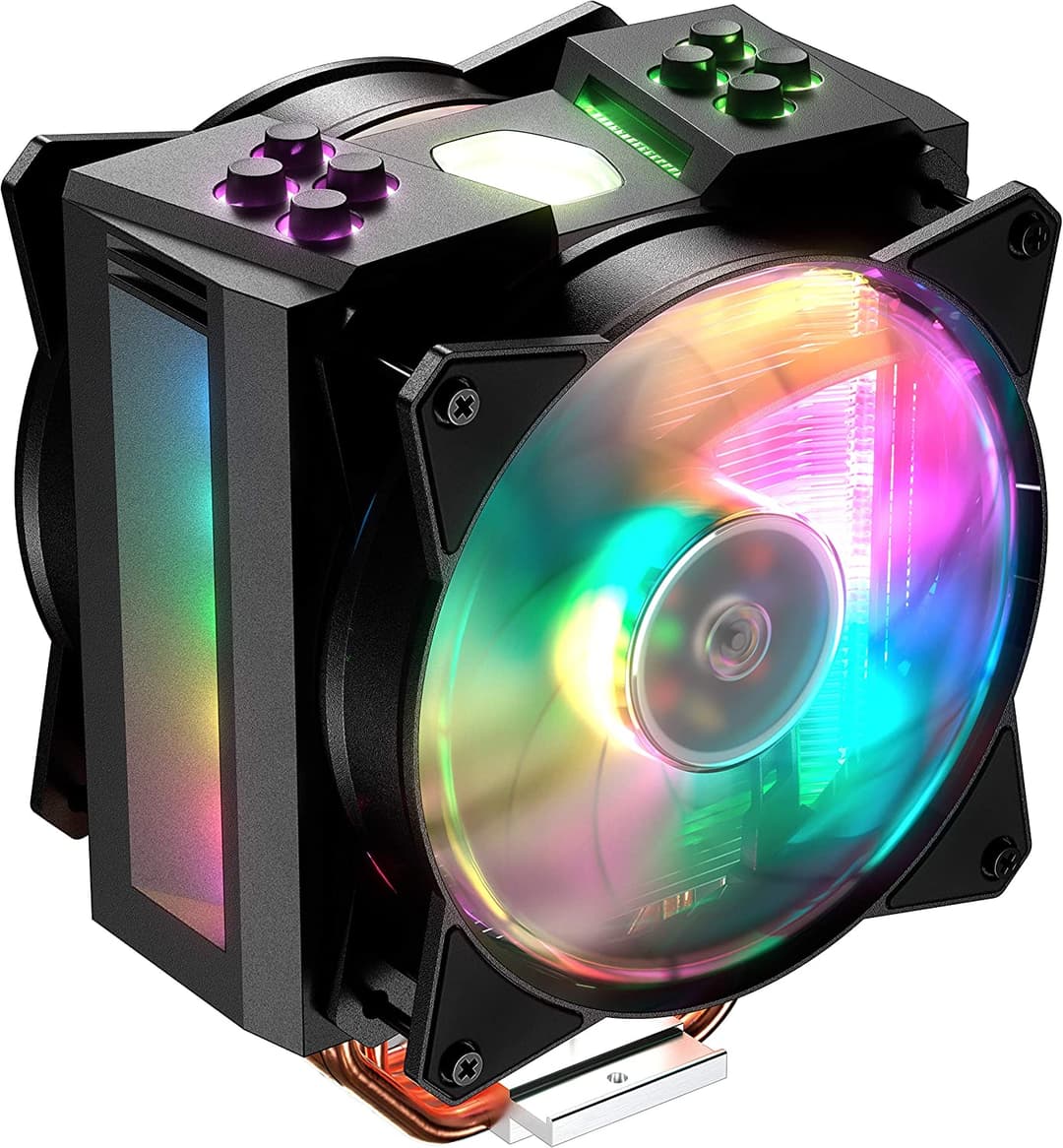 Cooler Master MasterAir MA410M RGB Ψύκτρα Επεξεργαστή Διπλού Ανεμιστήρα για Socket AM4/115x/AM3/AM3+
