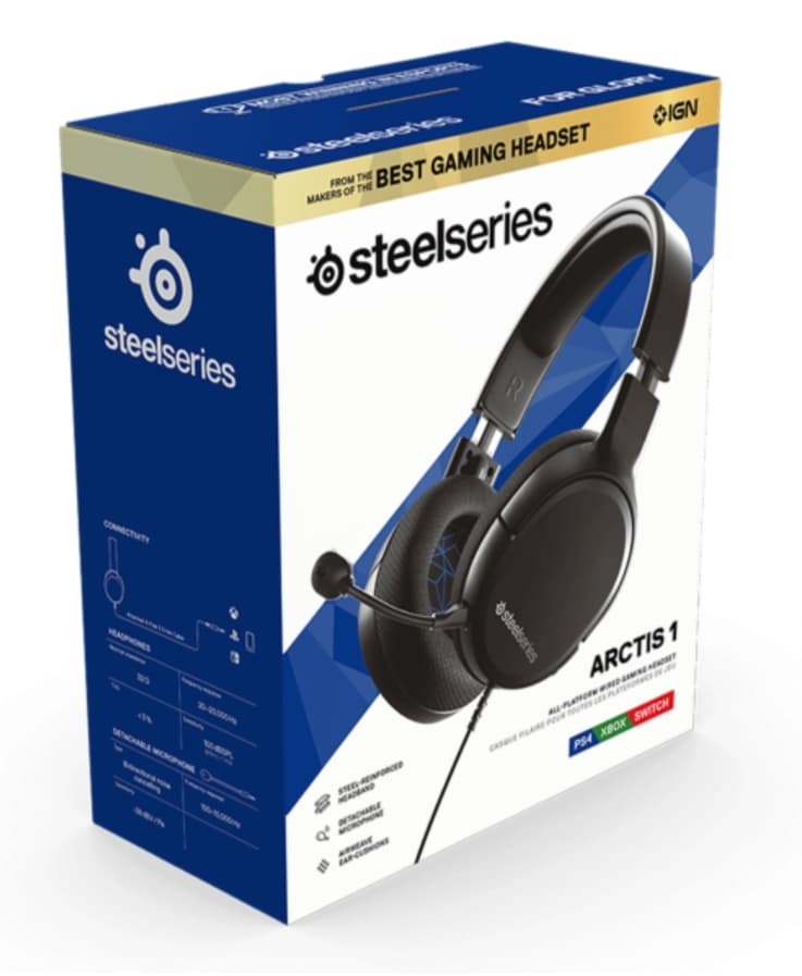 Gaming Headset SteelSeries Arctis 1  29.9€