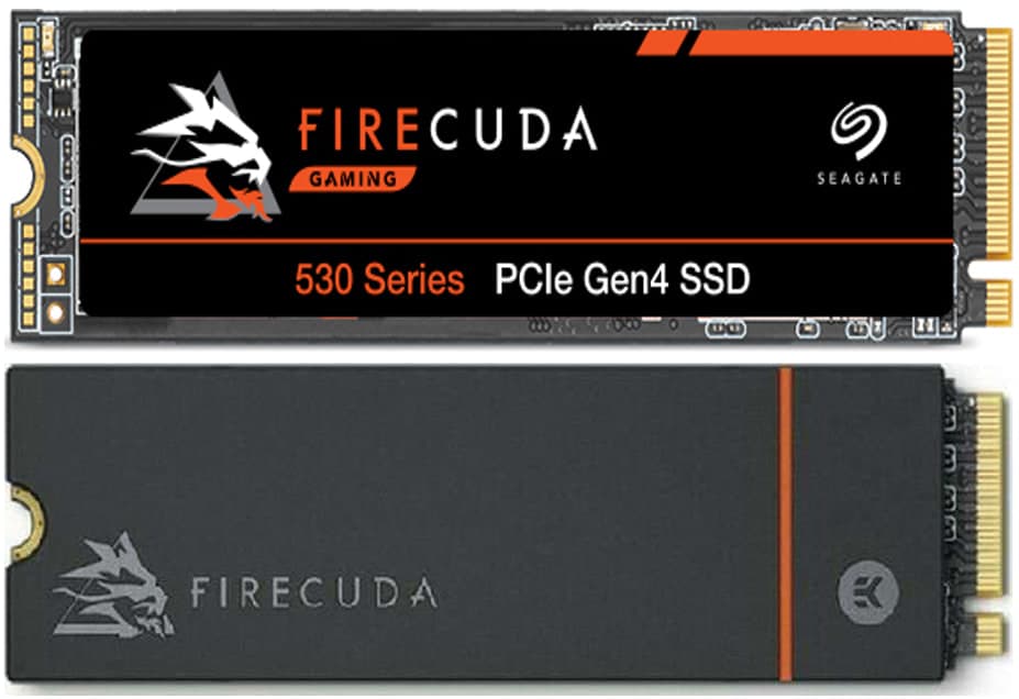 Seagate FireCuda 530 NVMe SSD 2 TB, M.2 PCIe Gen4 × 4 NVMe 1.4, up to 7000 Mbps, 3D TLC-NAND, 640 TBW, 1.8 million hours of MTBF στα 250,14€ και με ψήκτρα στα 276.34€