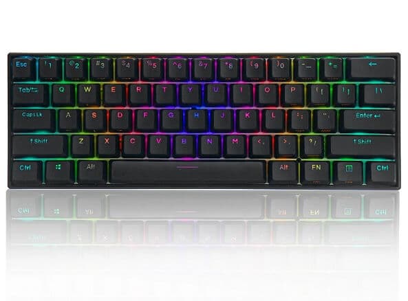 Μηχανικό πληκτρολόγιο FEKER 60% NKRO (Βluetooth 5.0, Type-C, RGB, Outemu Switches) 25,20€ στο Banggood EU