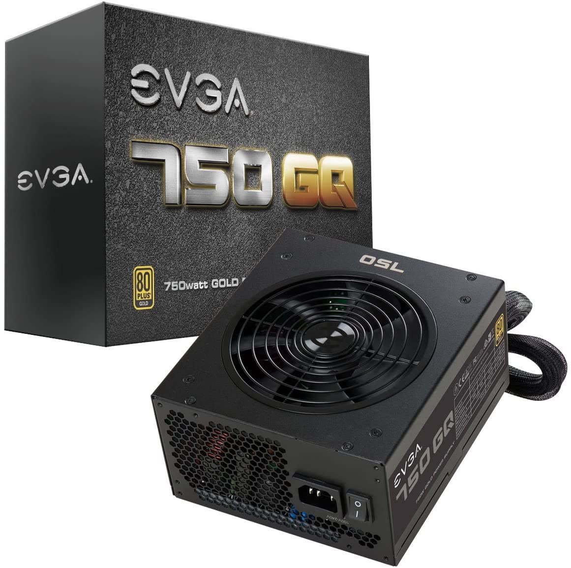 Τροφοδοτικό EVGA 750 GQ (80+ Gold, Semi Modular)