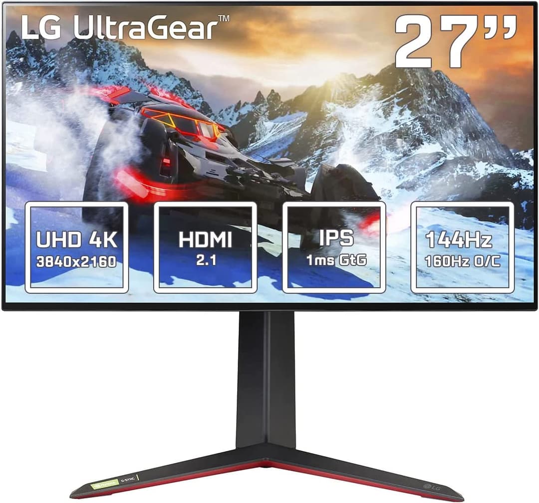 [Gaming Monitor] LG 27GP950-B | 27άρι Nano IPS, 4K, 144+Hz (160Hz OC mode) , HDR600, HDMI 2.1 στα 562.27€ από Amazon.ES