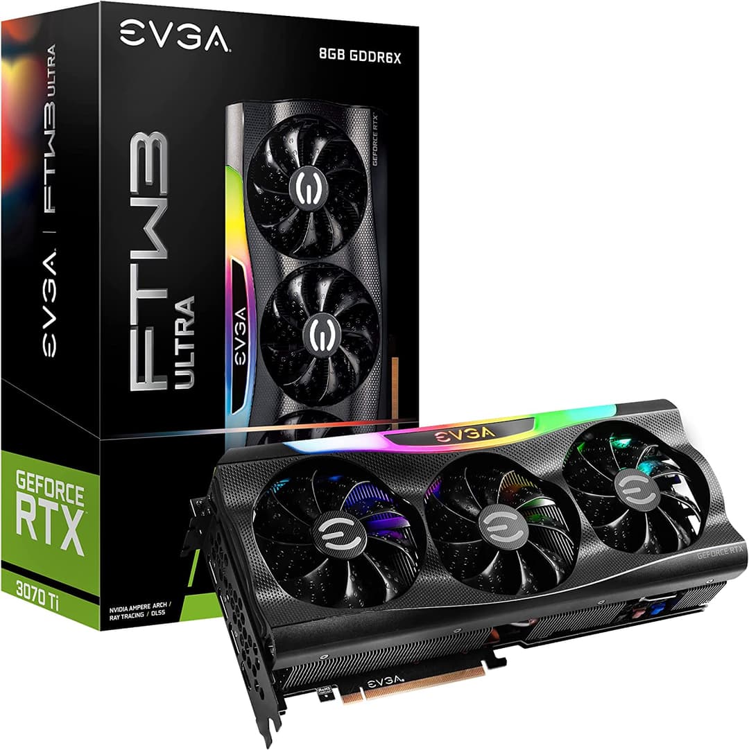 EVGA GeForce RTX 3070 Ti 8GB GDDR6X FTW3 Ultra Gaming Κάρτα Γραφικών