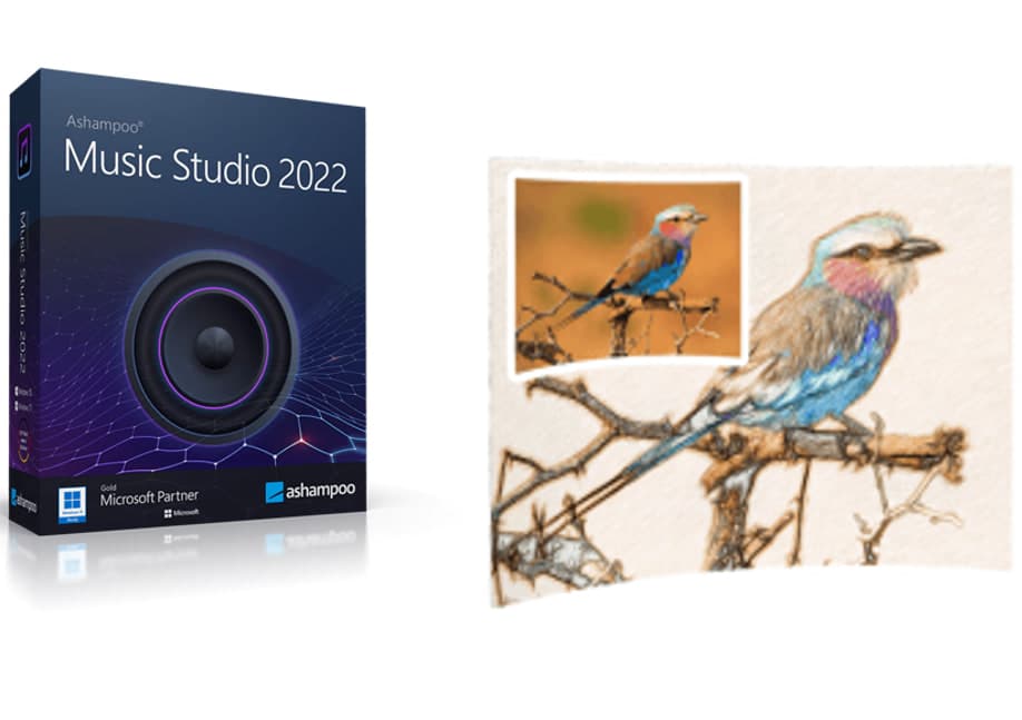 Δωρεάν για περιορισμένο διάστημα τα Ashampoo Music Studio 2022 και Sketch Drawer Pro 9, από sharewareonsale.com