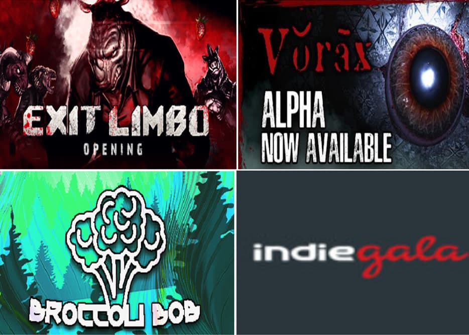 Δωρεάν 3 παιχνίδια για PC τα: Exit Limbo: Opening, Vorax ALPHA και Broccoli Bob, από Indiegala