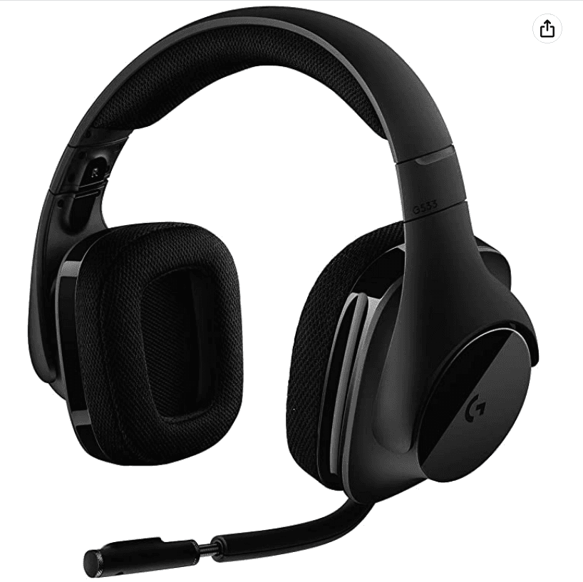 Logitech G533 Wireless Gaming Headset 7.1 , DTS Headphone:X, στα 83,68€, amazon.co.uk