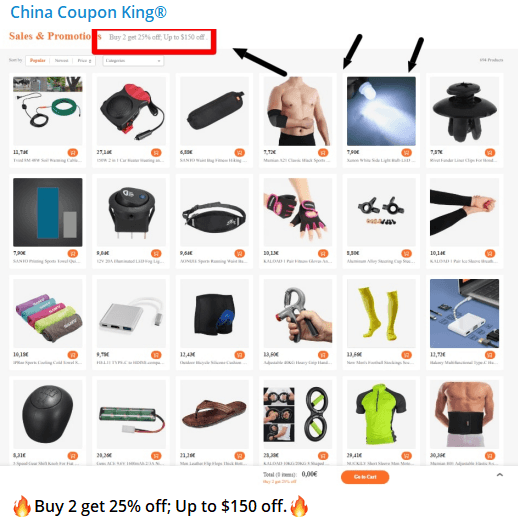Buy 2 and get 25% off σε διάφορα προϊόντα, από το Banggood