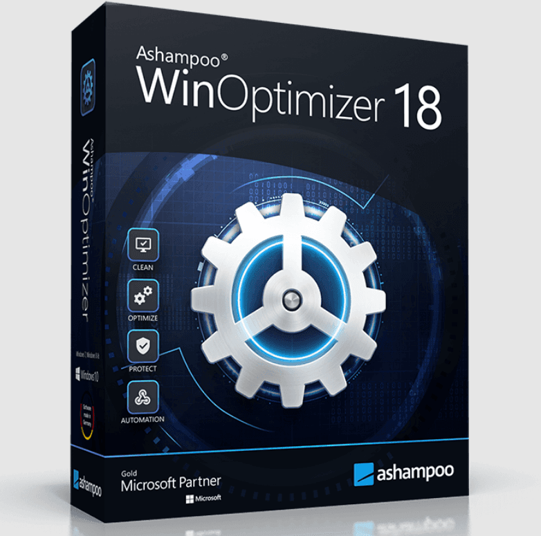 Δωρεάν το Ashampoo WinOptimizer 18 (με ενημερώσεις, χωρίς υποστήριξη) για PC, από sharewareonsale.com