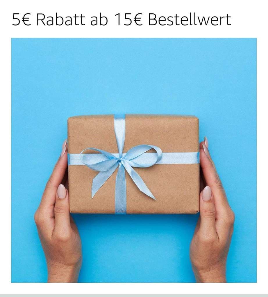 Έκπτωση 5€ για αγορές από 15€ σε επιλεγμένους λογαριασμούς στο γερμανικό &amp; ιταλικό Amazon