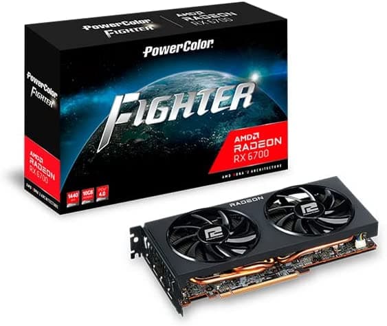 PowerColor RX 6700 10GB GDDR6 Fighter Κάρτα Γραφικών