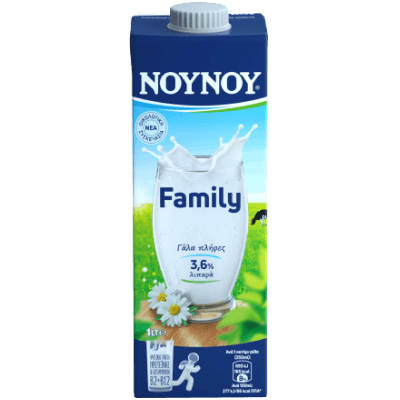 Γάλα ΝΟΥΝΟΥ Family 1lt με επιστροφή pockee