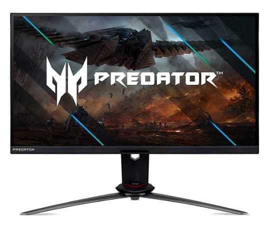 Acer Predator XB273UNV Gaming Monitor 27" WQHD, 170Hz OC DP, 144Hz DP/HDMI, 1ms (G2G), GSync Compatible, HDMI VRR, στα 365,89€, amazon.de