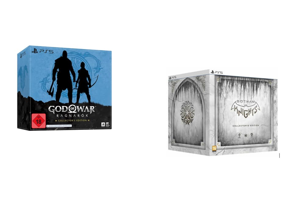 God of War Ragnarok Collector's Edition - PS5/ PS4, στα 209,89€ και Gotham Knights Collector's Edition - PS5 στα 309,90€, από τον ΓΕΡΜΑΝΟ (προπαραγγελία)