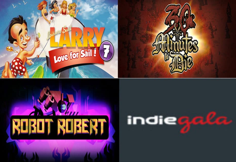 Δωρεάν 3 παιχνίδια για PC τα: Leisure Suit Larry 7 - Love for Sail, 30 Minutes to Die ALPHA και Robot Robert, από Indiegala