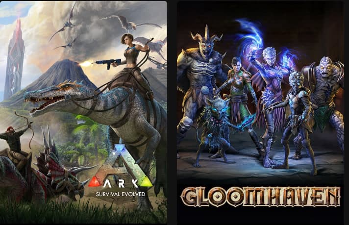 Δωρεάν 2 παιχνίδια για PC, τα ARK: Survival Evolved και Gloomhaven,  από την Epic Games