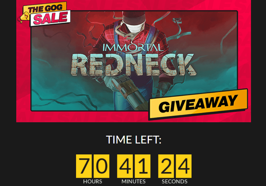 Η GOG προσφέρει δωρεάν το Immortal Redneck (προσθήκη μέχρι την 5/9 16:00)