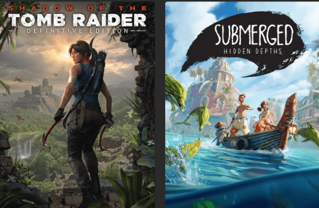 Δωρεάν 2 παιχνίδια για PC, τα Shadow of the Tomb Raider: Definitive Edition και Submerged: Hidden Depths, από την Epic Games