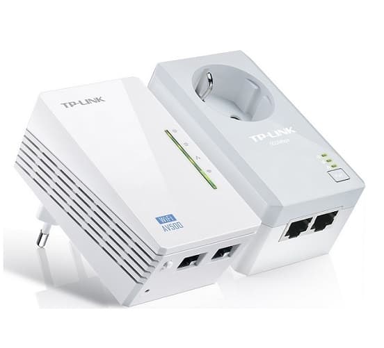 TP-LINK TL-WPA4226KIT v4 Powerline (Διπλό, Wi‑Fi, Passthrough, 2 x Ethernet)