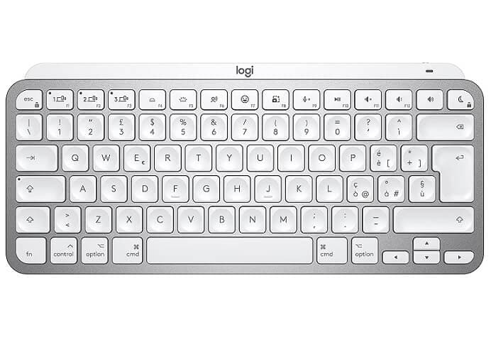 Πληκτρολόγιο Logitech MX Keys Mini for Mac (QWERTY IT)  52.09€ - Amazon ES
