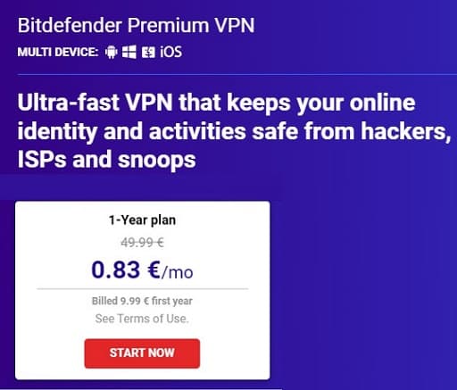 Bitdefender Premium VPN